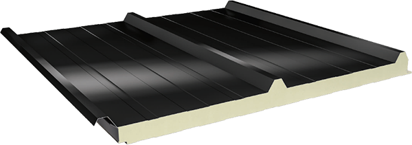 PUR / PIR Insulated 3 Ribs Roof Panel