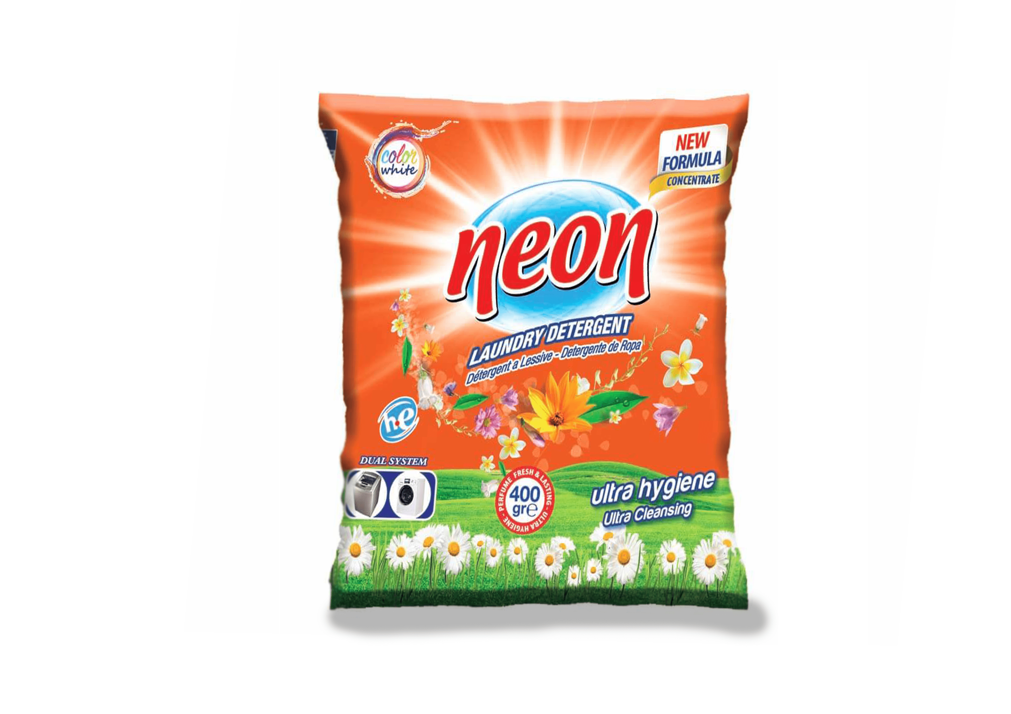 Моющее средство в виде порошка Neon 400gr