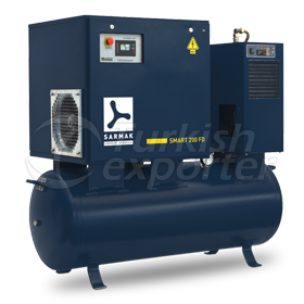 Electric Tank Mounted Screw Compressor