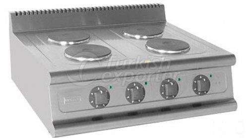 Electric 4 Hotplates