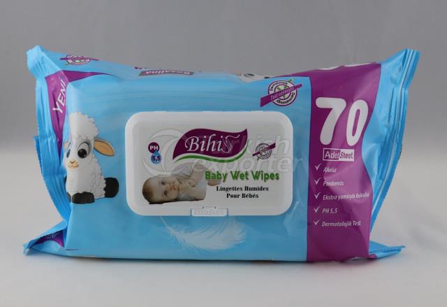 Bihis Baby Wet Wipes 70pcs