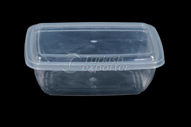 200 ml Rectangular Plastic Box