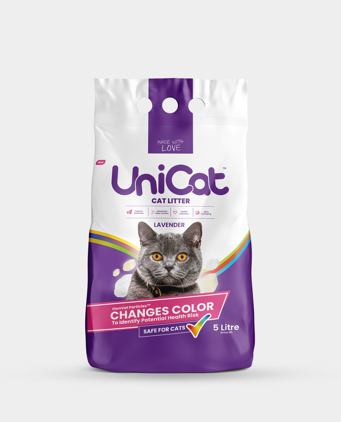 Unicat cat litter Lavender