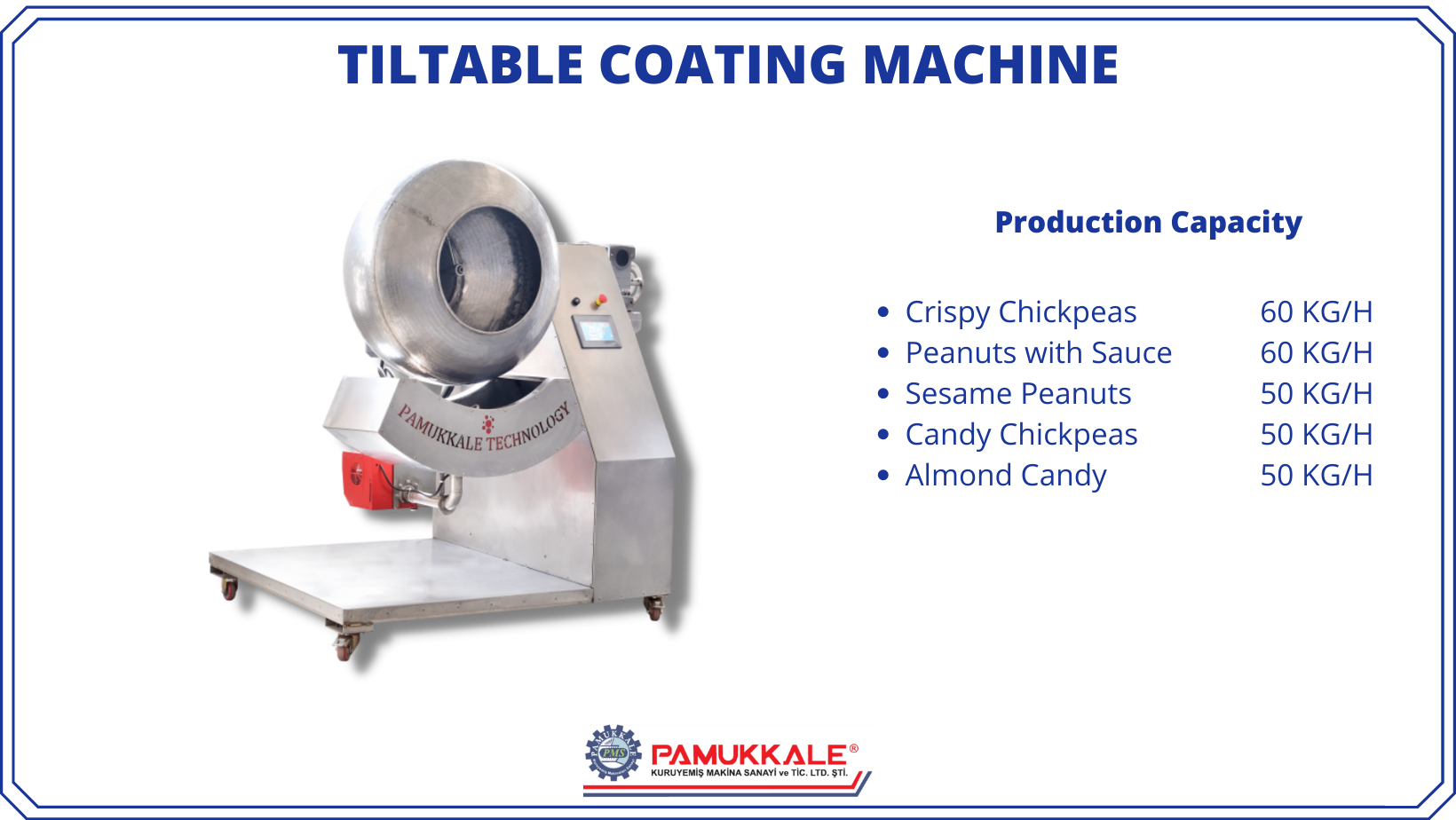 Tiltable Coating Machine 