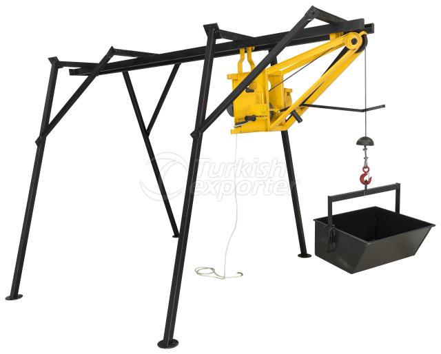 Roof Crane with Rail