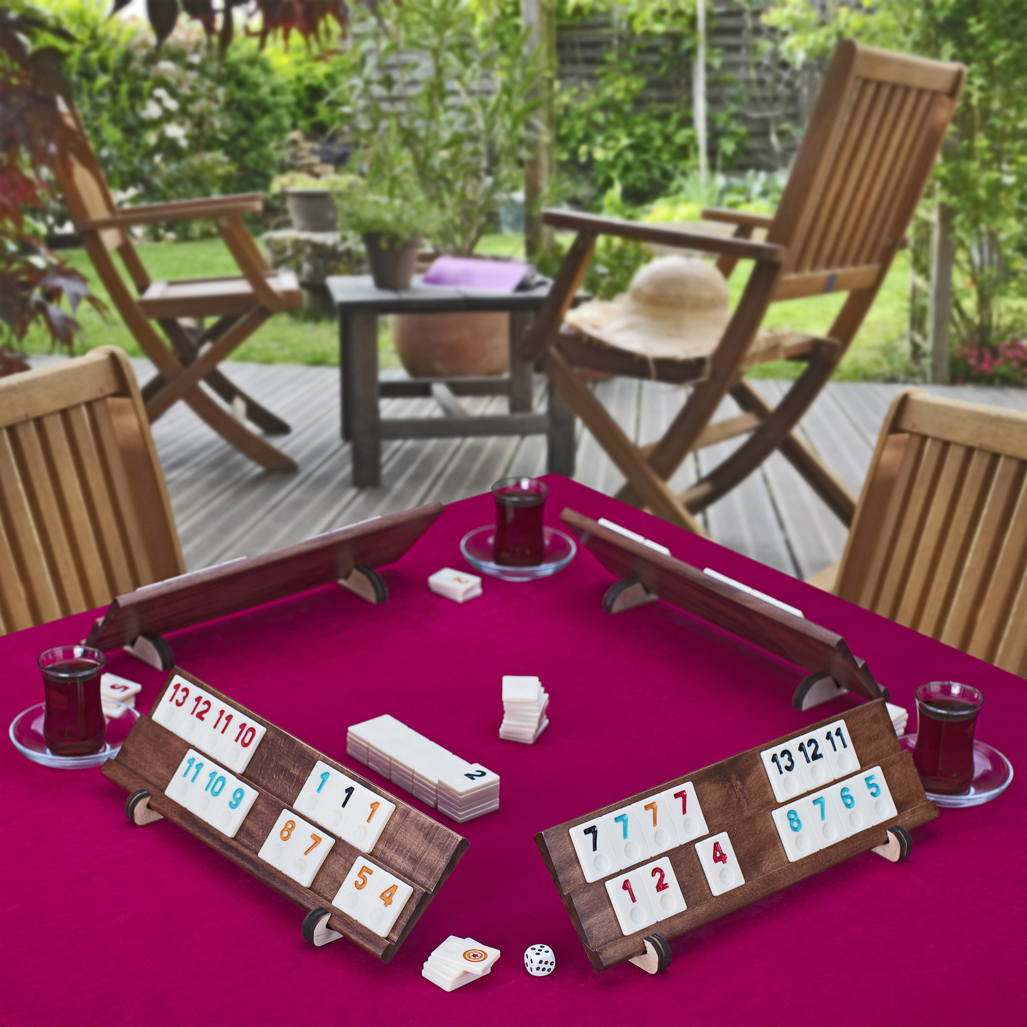 RummyStar Wooden Rummy Set