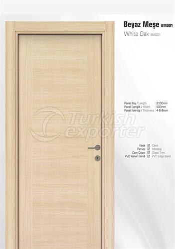 Melamin Door White Oak BM001