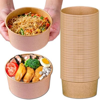 Ovenable Paper Bowls