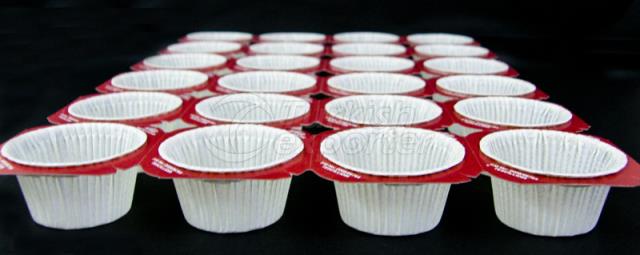 Molde de torta con bandeja para panecillos - 24'en tipo industrial