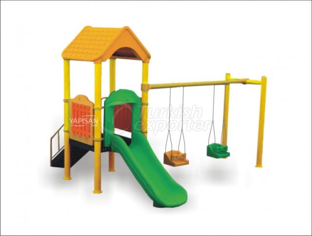 Playgrounds para crianças de metal 180441