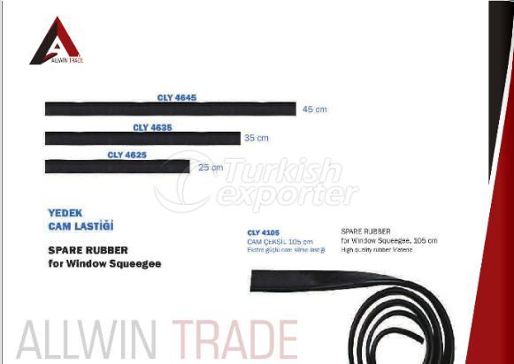 Spare Rubber for Window Squeegees