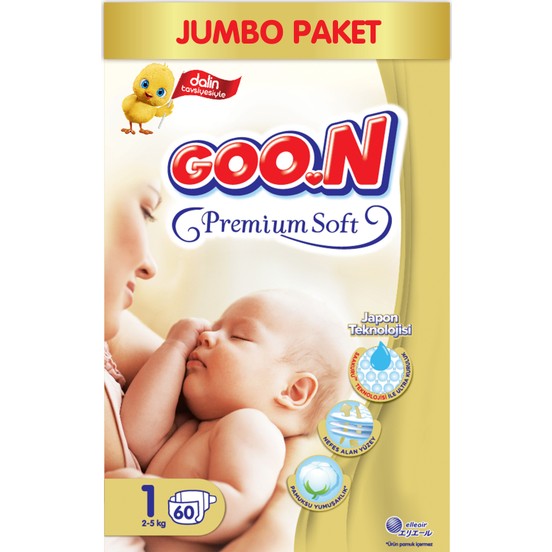 GOON  premium soft jumbo pack size:1 