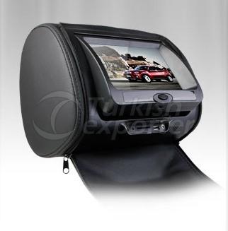 Car Headrest Monitor DVD Player