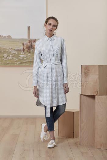Checkered Shirt 2219 Blue