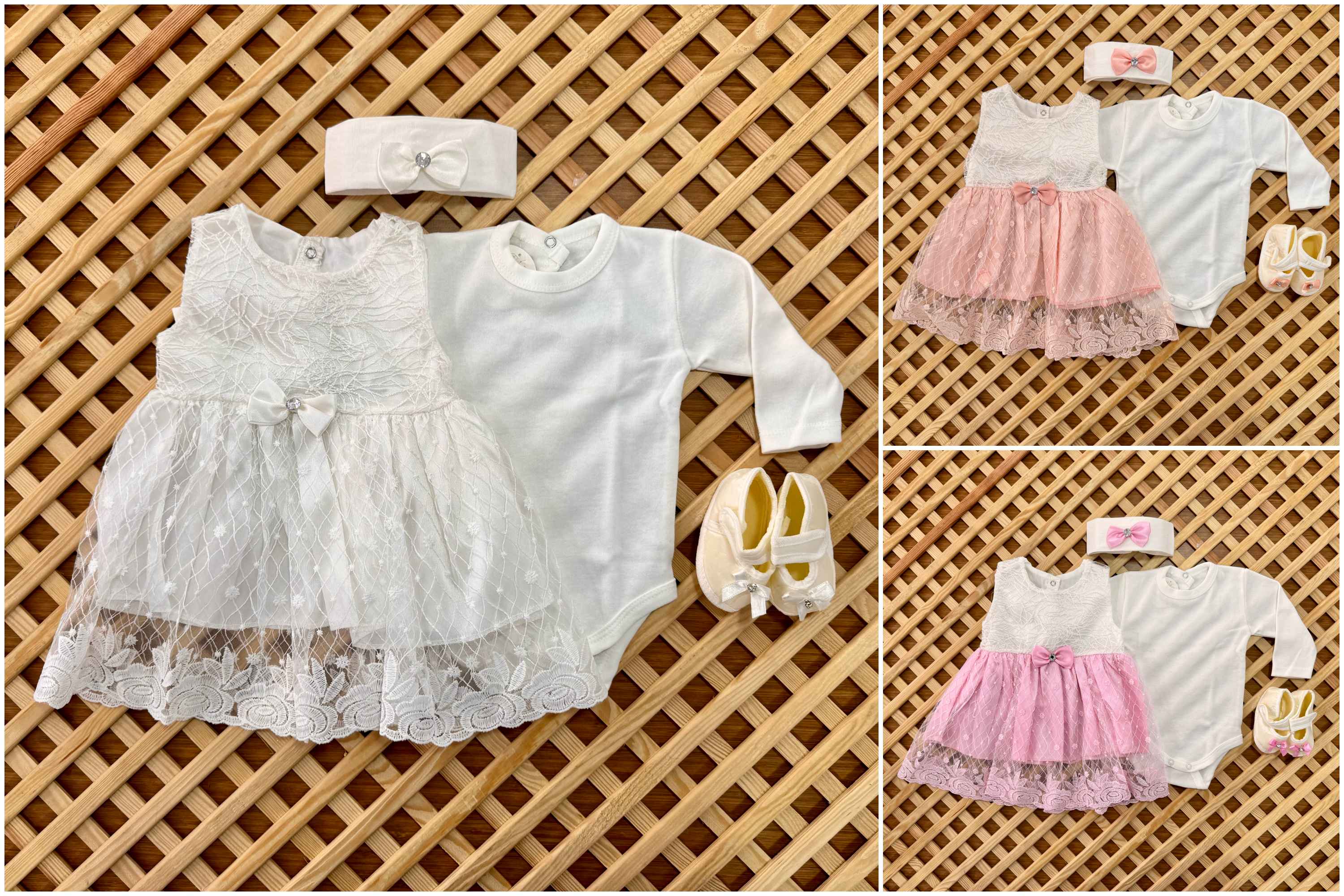 Baby Girl Baptist Set