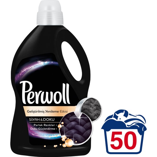 Perwoll black  liquid detergent 3000 ml 