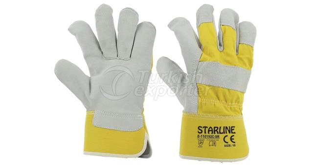 Gants en cuir E-110192C-SR