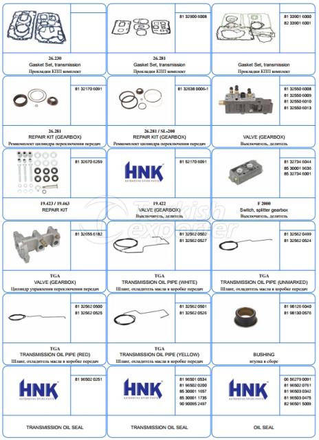 Коробка передач и детали сцепления