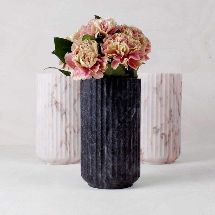 marble vase