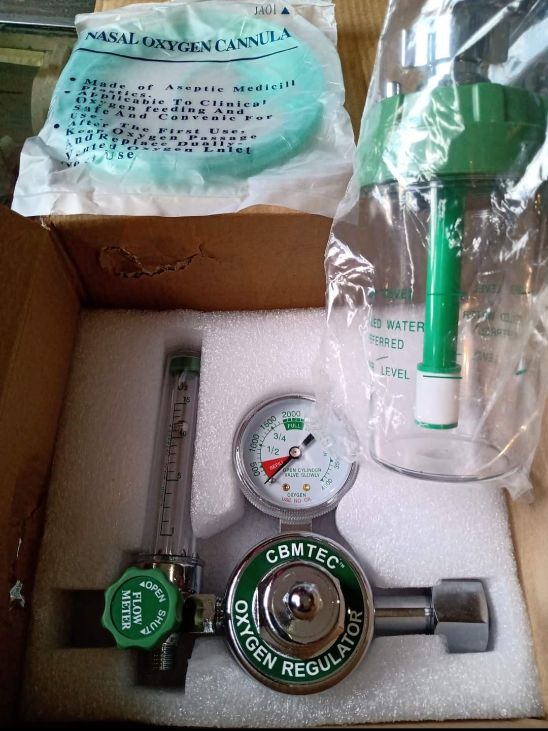 Oxygen Flow Meter 