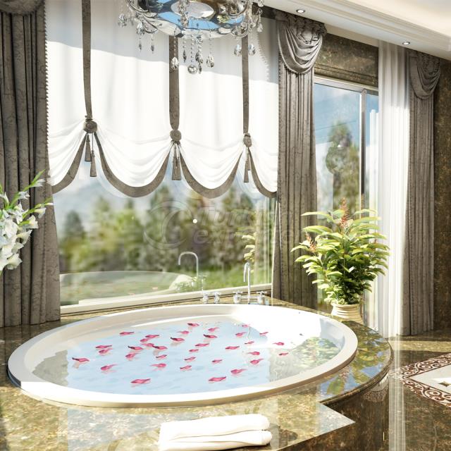 Baignoire ronde Zeus