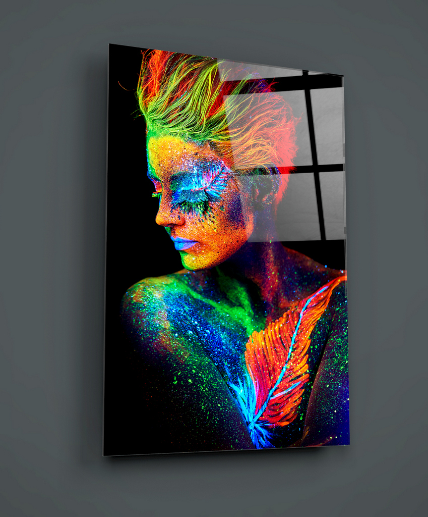 Uv Printed Tempered Glass Art