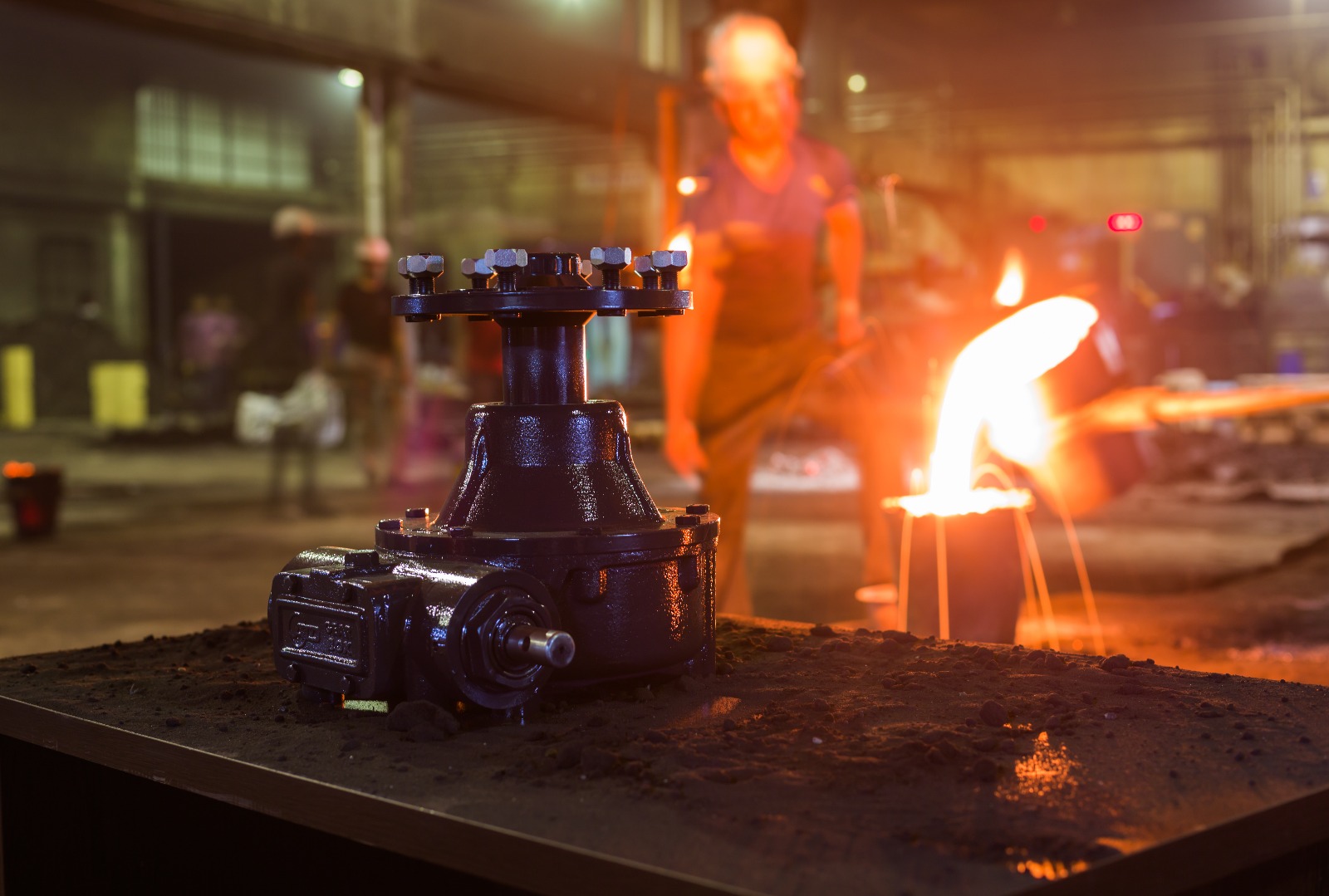 PIVOT IRRIGATION'S GEARBOX