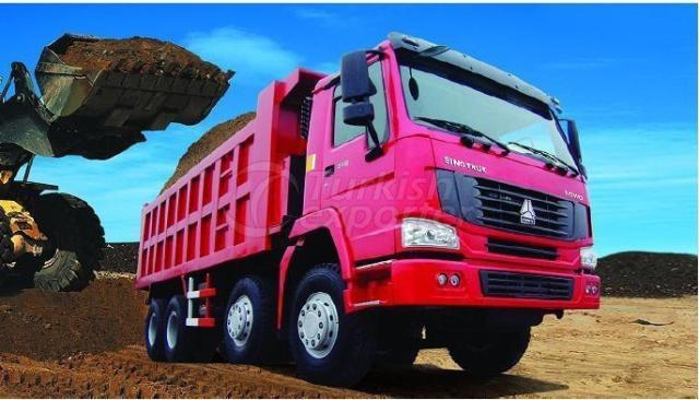 howo 8x4 dump/tipper truck