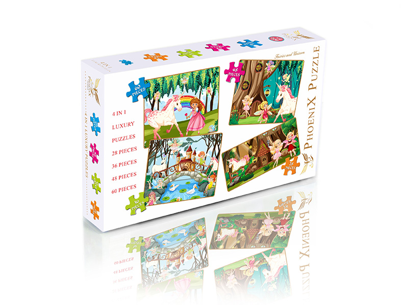 4 in 1 puzzle for kids