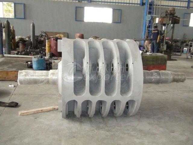 CRUSHER ROTOR SPARE PART