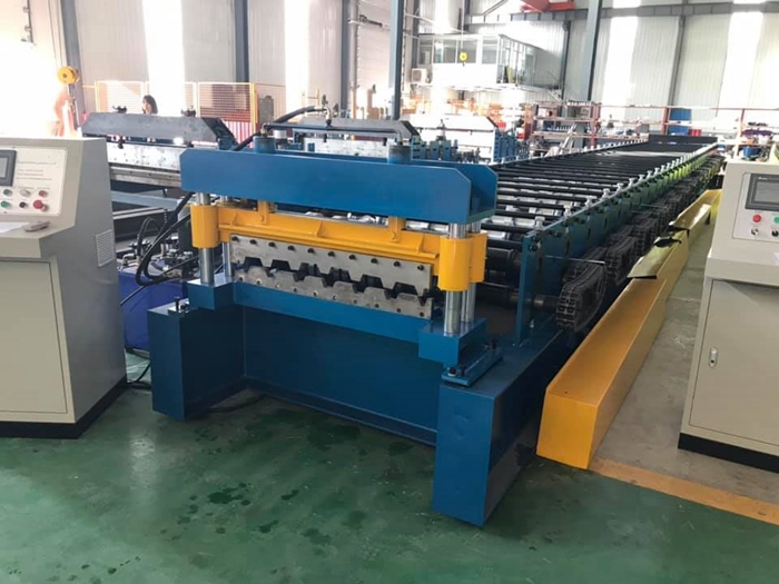 Steel Floor Deck Roll Forming Machine