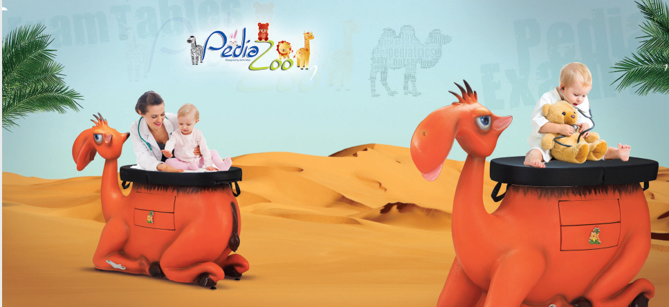 PT30-S PEDIATRIC EXAMINATION TABLE (CAMEL)