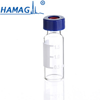 9-425 2ml clear screw top vial with patch