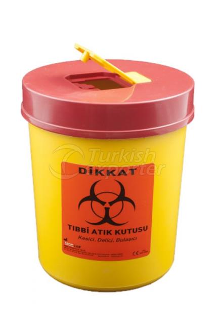 Conteneur de déchets médicaux 1,3 LT