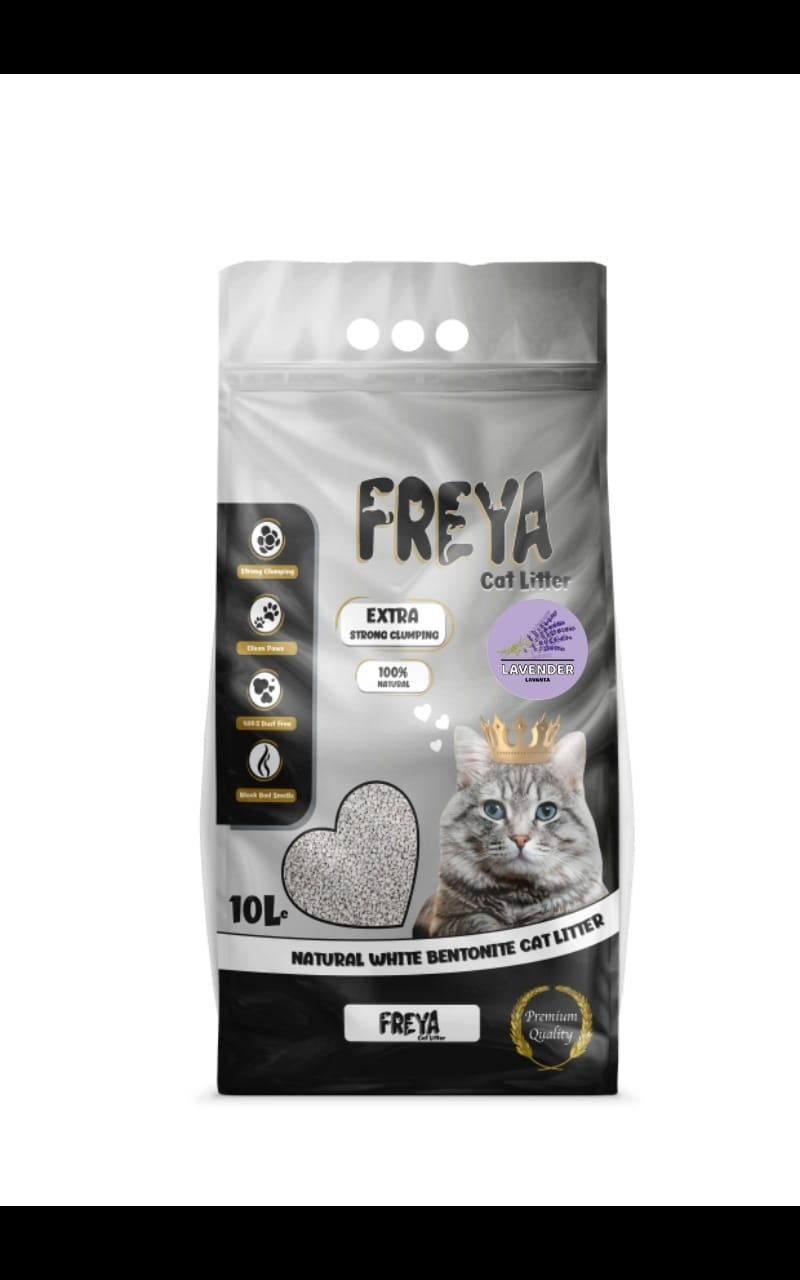 FREYA LITIÈRE POUR CHAT LAVANDE 5 LT VE 10 LT