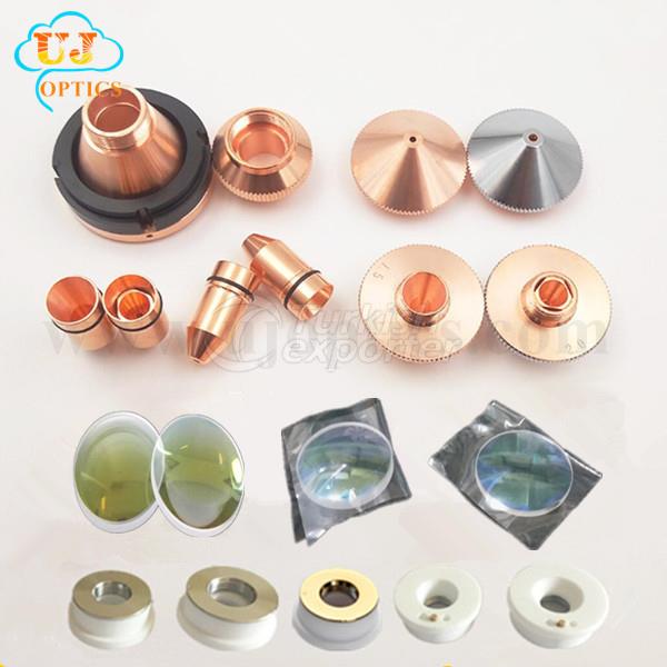 Fiber laser lens ceramic nozzle