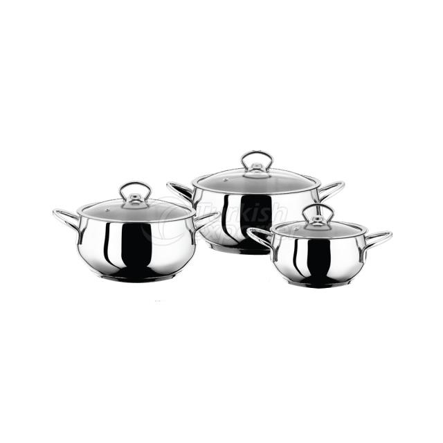 6 Pieces Hot Pot Set