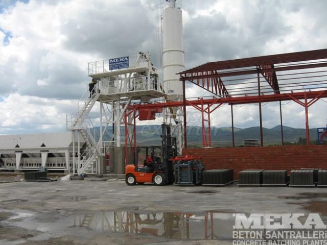 Mobile Concrete Batching Plant -MB-100M