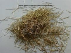 micro copper coated steel fiber