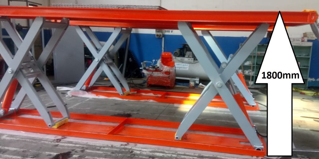 scissor loading platform