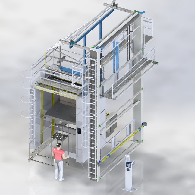 Máquina de trenzado de precisión