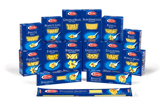 TYPES OF BARILLA PASTA 500 G 