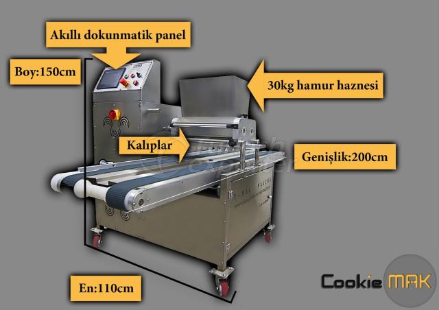 TMAK CookieMAK Kurupasta ve Kurabiye Makinesi