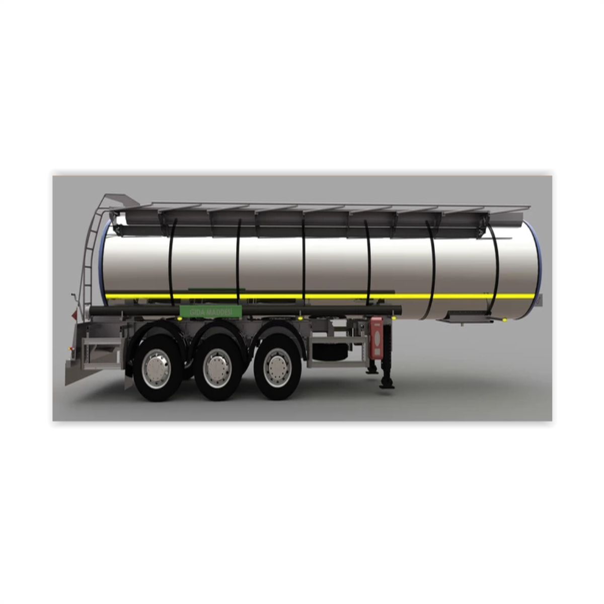 Semi Trailer Food Tanker 