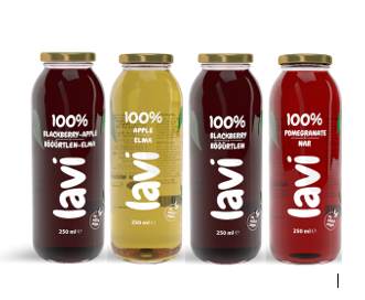 %100 JUICE 250 ML GLASS