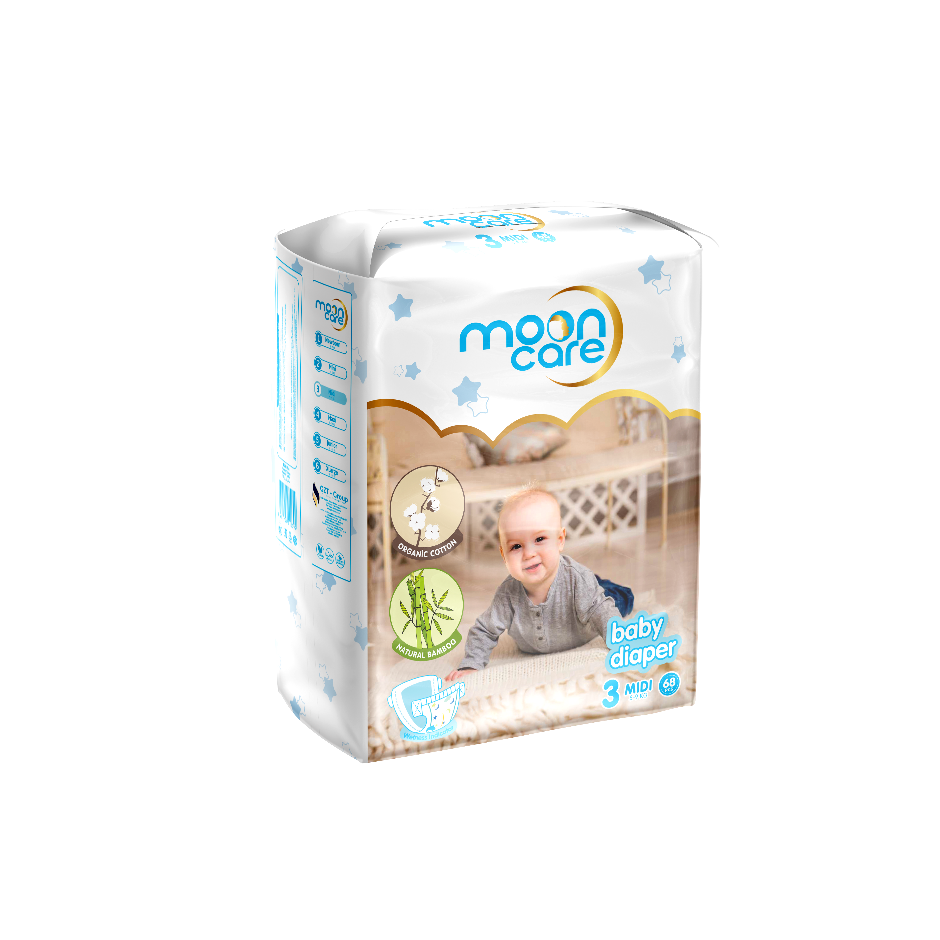 Moon Care Jumbo Baby Diapers