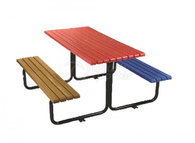 Wooden Picnic Table