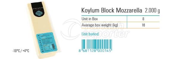 Mussarela Koylum Block 2000g