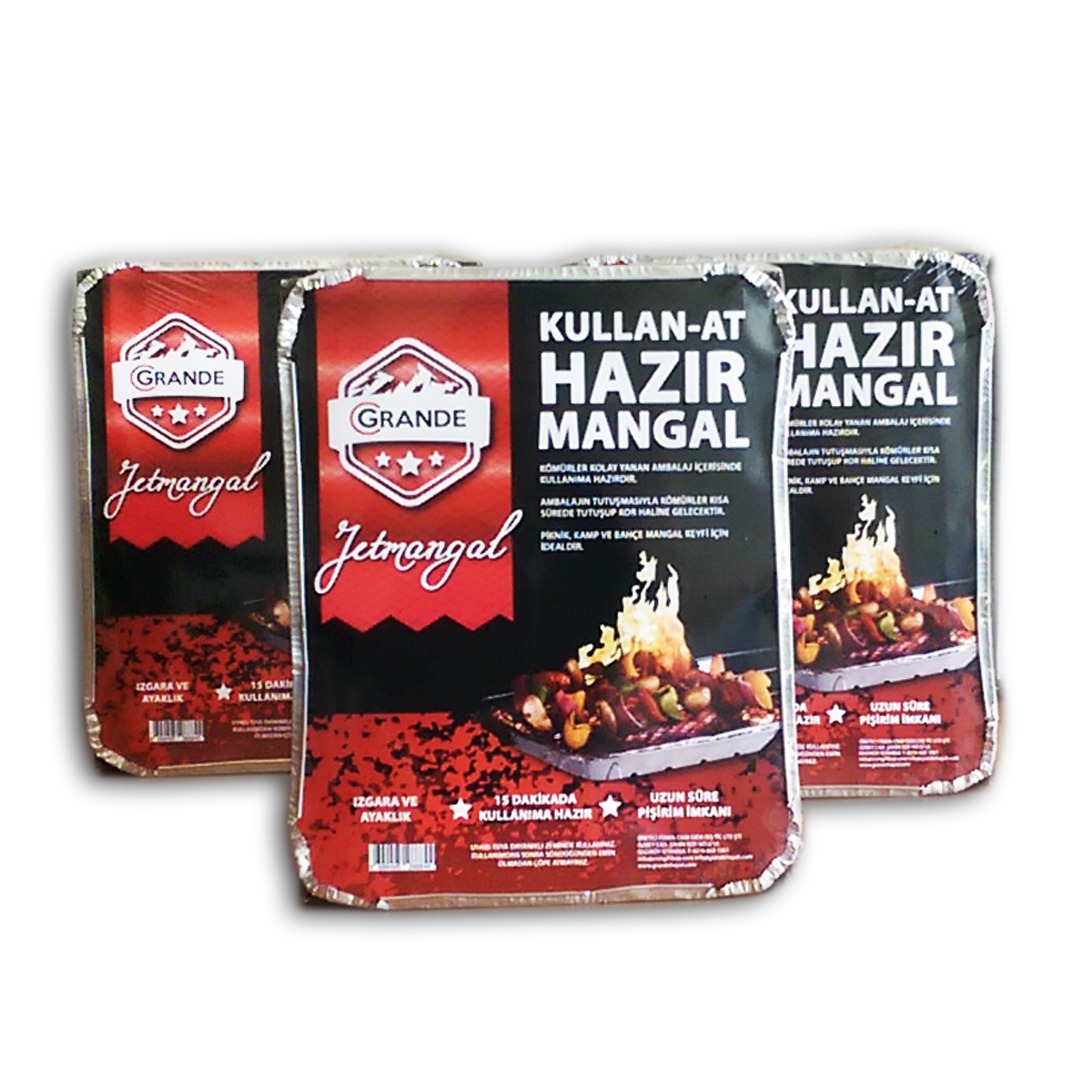 Instant Light Disposable Barbecue