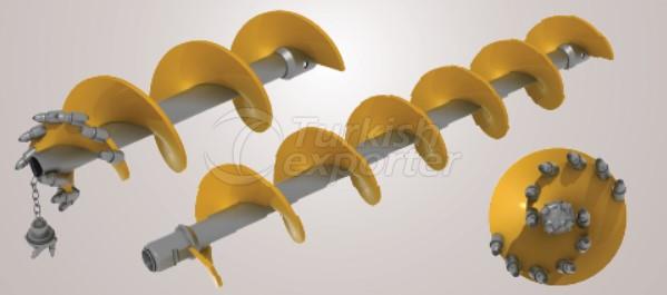 CFA Auger with Rock Head (CFA-R2)